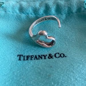 Tiffany & Co Elsa Peretti Open Heart Ring